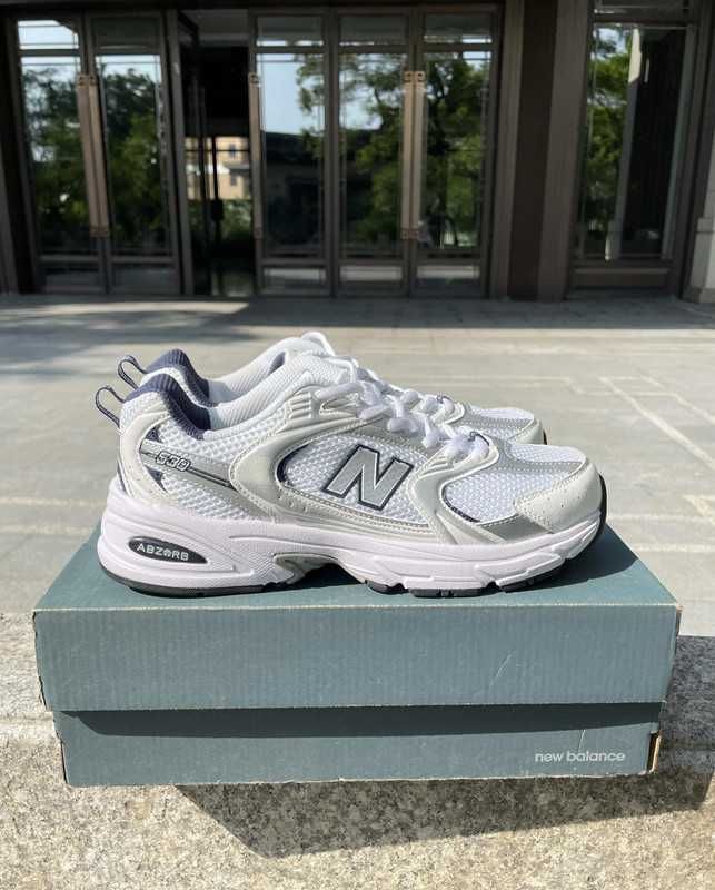 New Balance_530_white Moda_Buty_Mokasyny Mokasyny R.38
