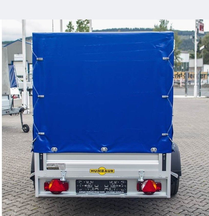 Toldo/Lona original Humbaur para reboque 251x131x160cm