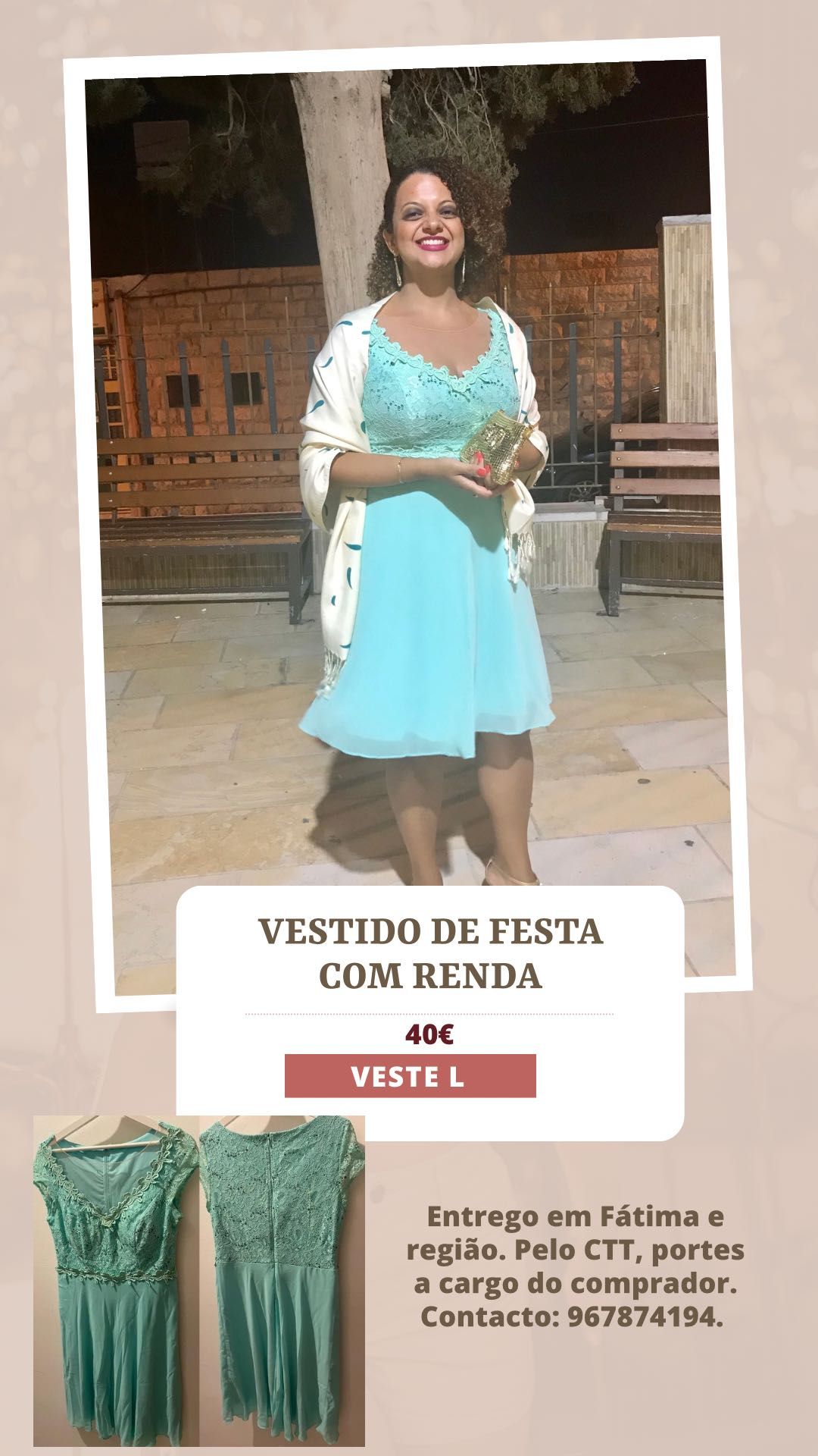 Vestidos de Festa: pouquíssimos usados!