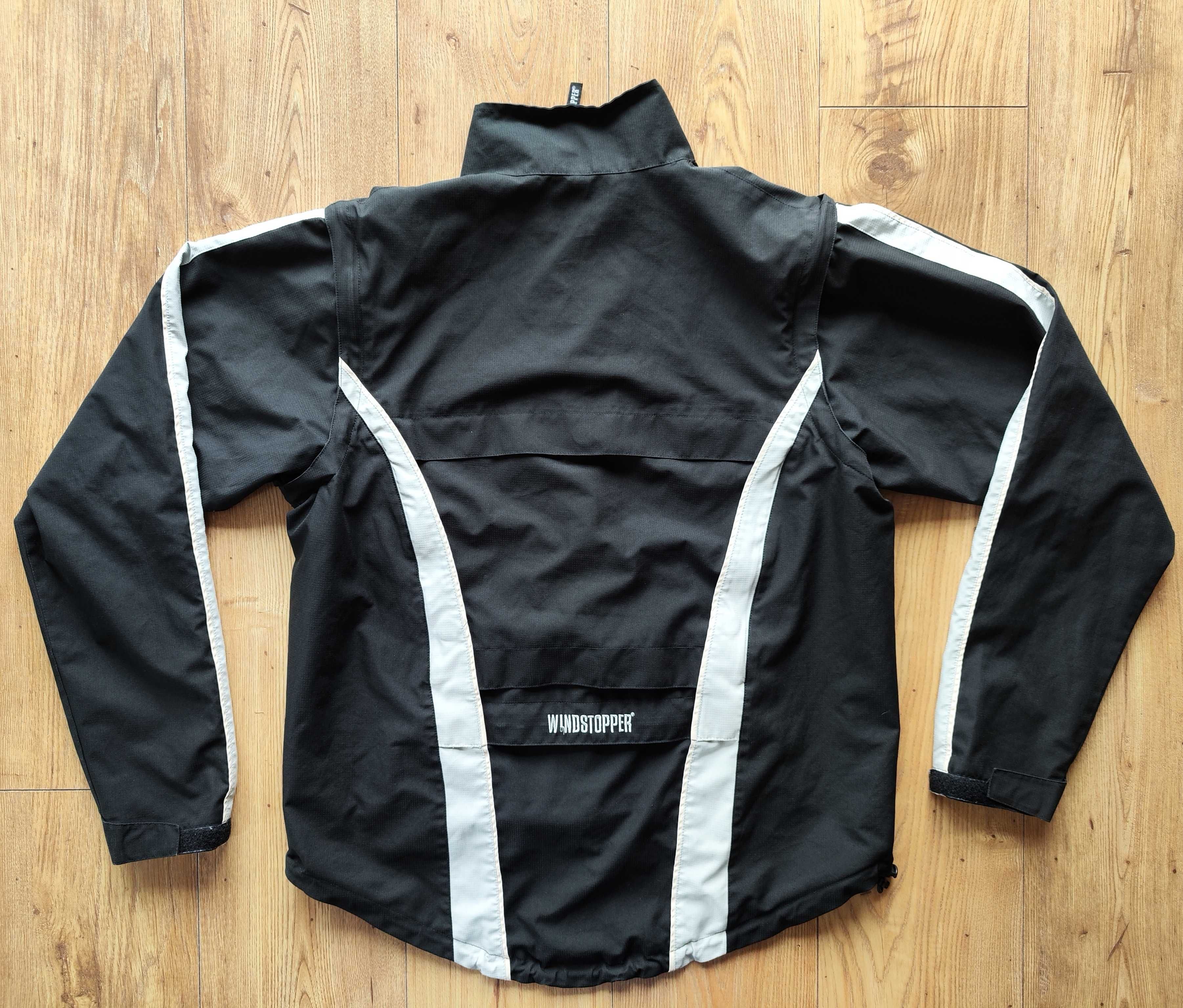 Kurtka kolarska męska Gore Bike Wear Windstopper 2w1, kamizelka