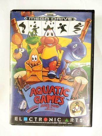 Aquatic games Mega Drive Sega