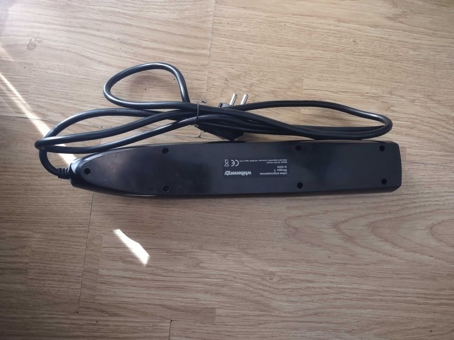 Listwa antyprzepięciowa Whitenergy przedłużacz 5 gniazd zasilająca