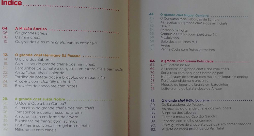 Leopoldina e Os Mini Chefs (5 Histórias e 27 Receitas Para Crianças)