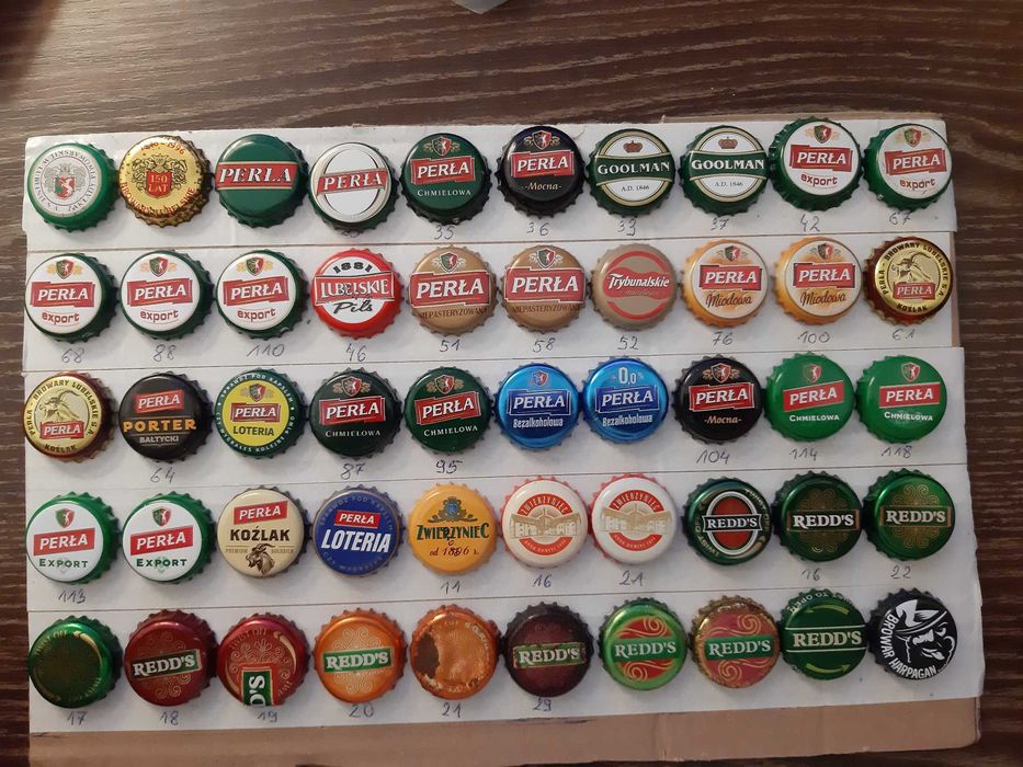 Polskie kapsle od piwa III