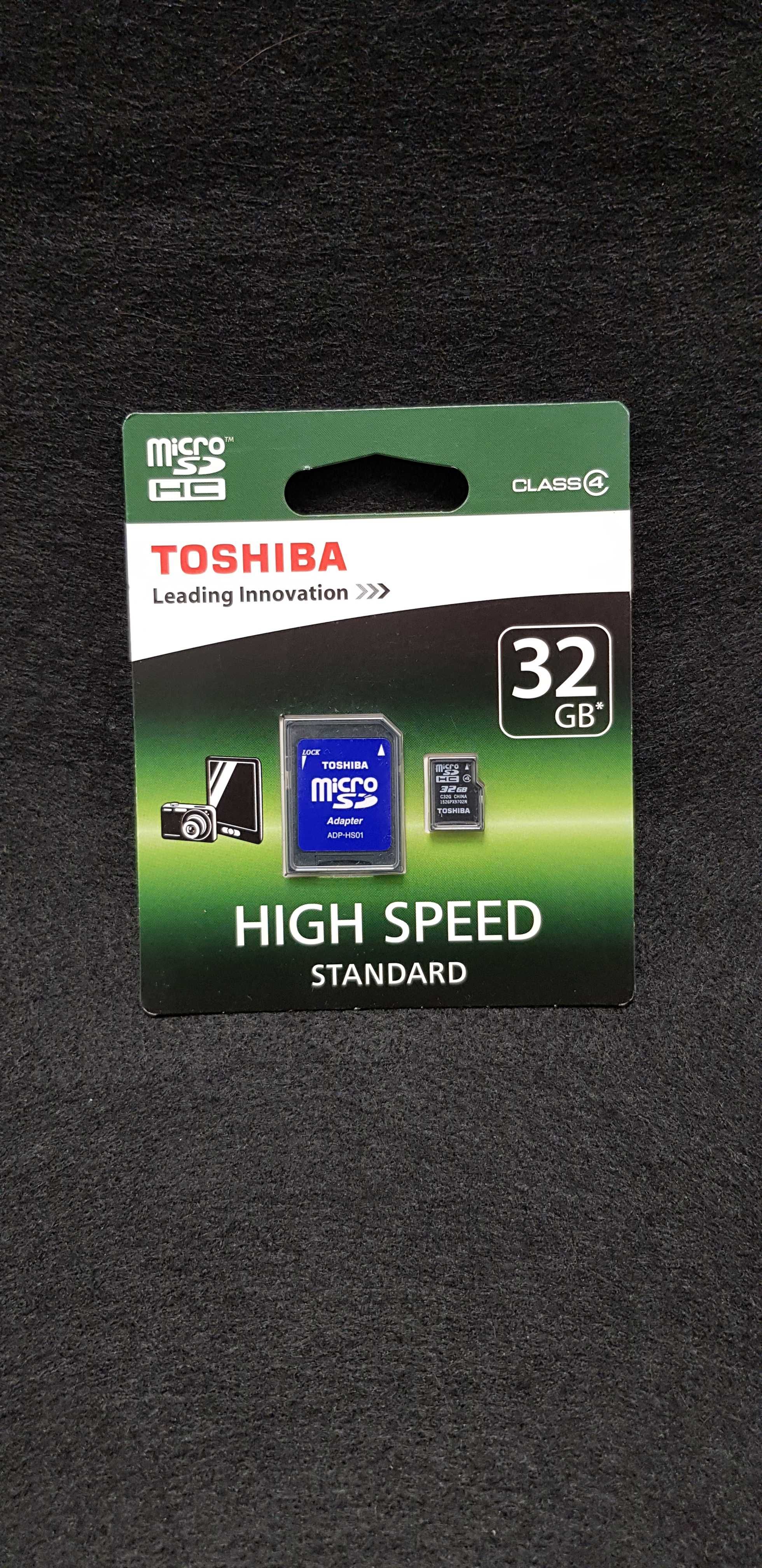 Toshiba MicroSD 32GB C4 C/Adaptador