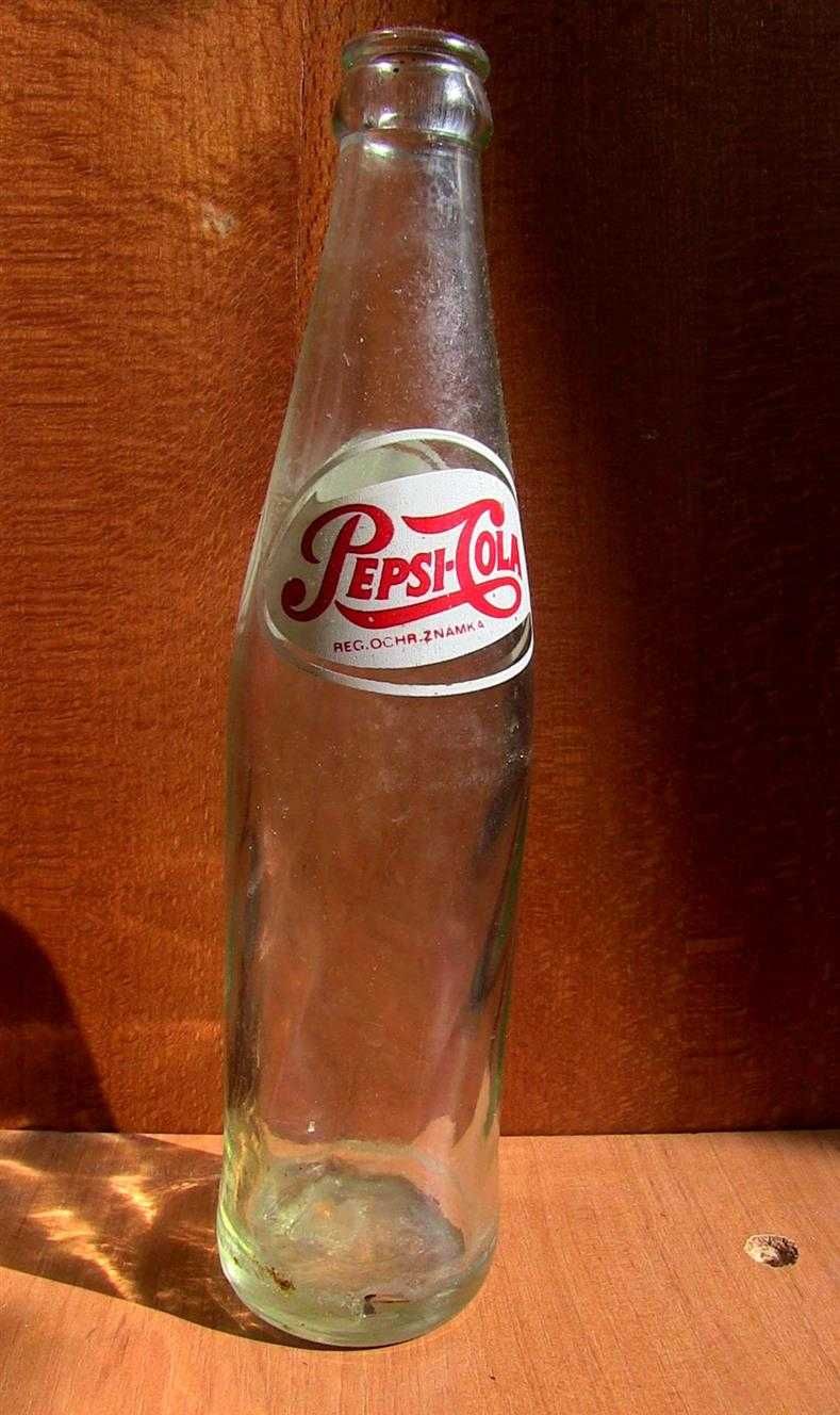 Бутылка Pepsi-Cola RG.OCHR.ZNAMKA старая раритет (7 фото)