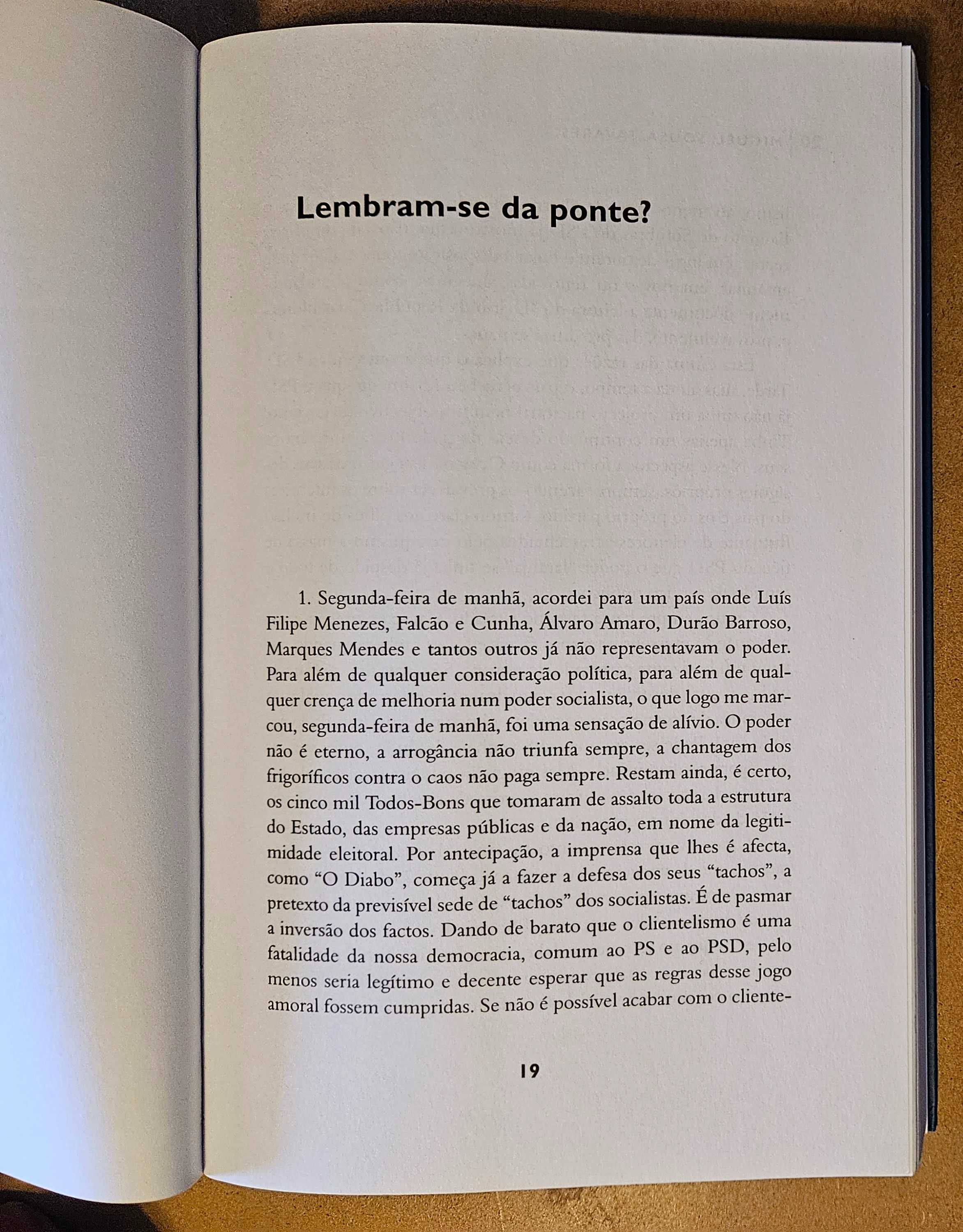 Livro Anos Perdidos Miguel Sousa Tavares