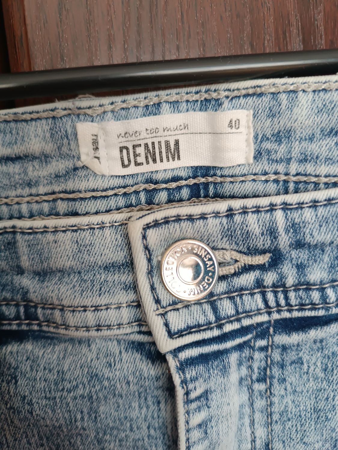 Jeansy Denim bojówki