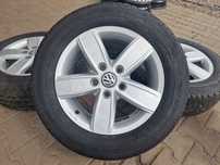 KOMPLET FELG FELGI VW VOLKSWAGEN 7E0 T5 T6 T7 16 5X120 ET51 ORYGINALNE