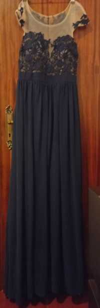 Vestido formal Navy