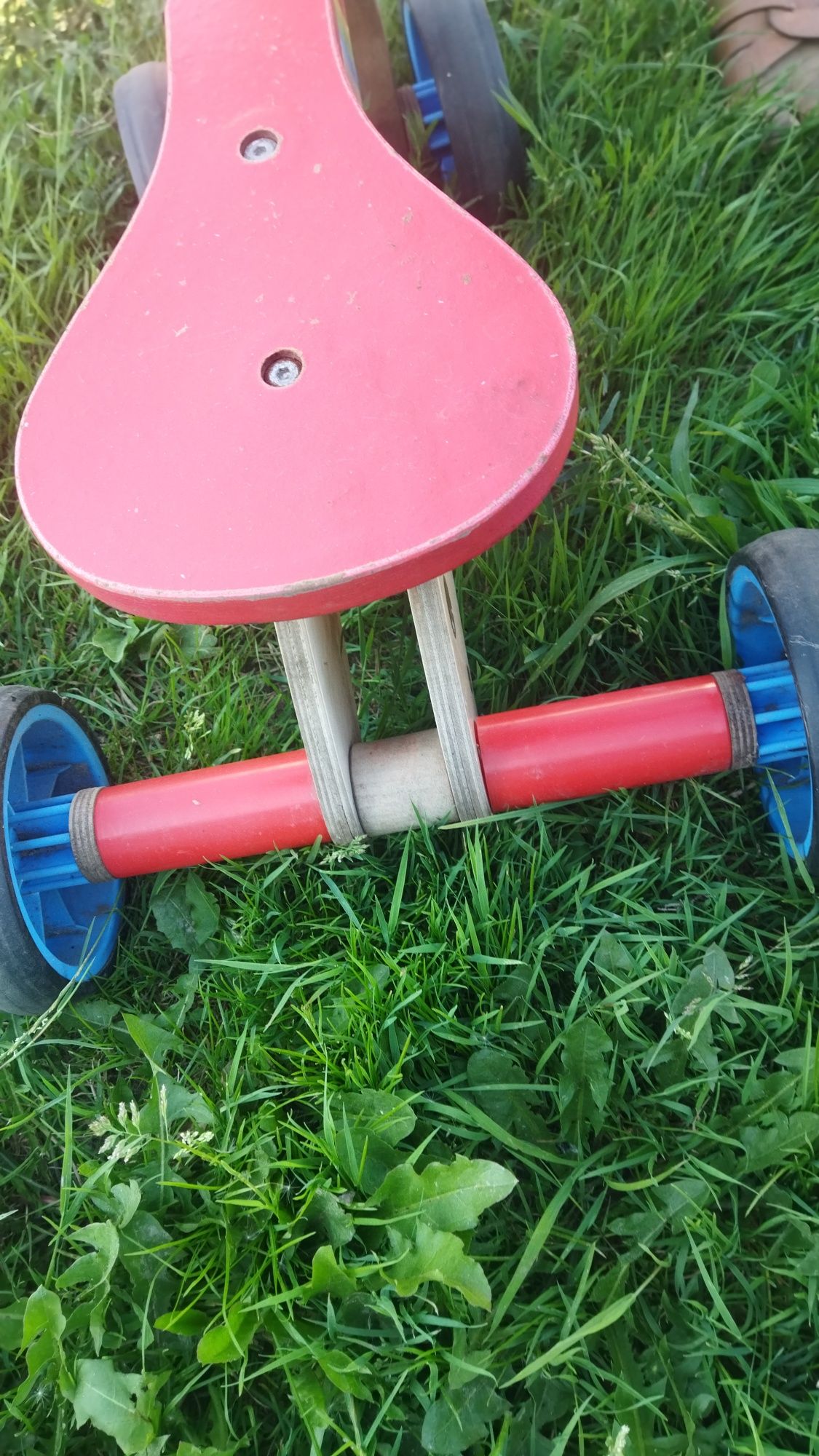 Rower rowerek dziecięcy drewniany biegowy