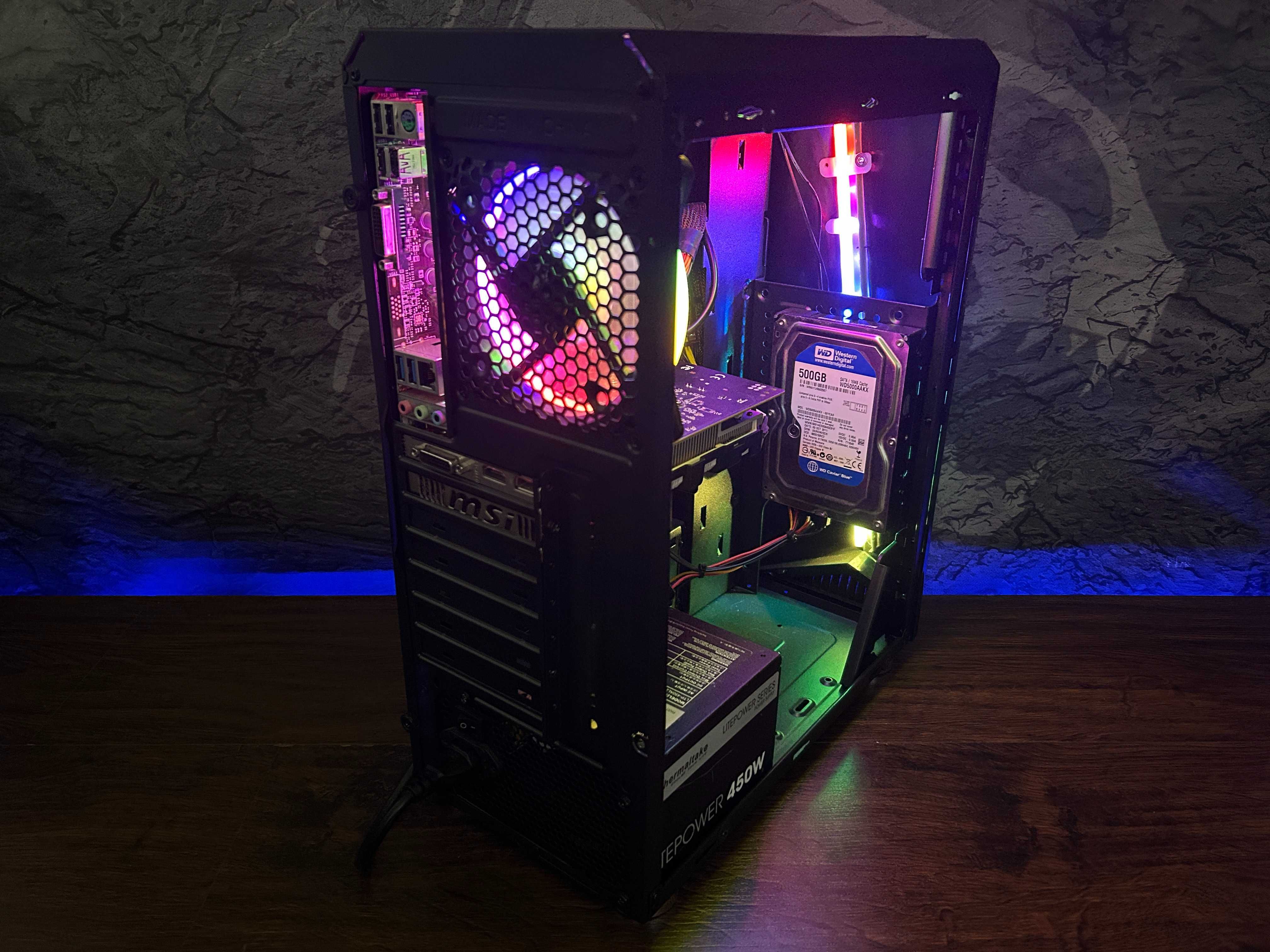 Бесплатная доставка! ПК i5-6500/8GB DDR4/GTX 1050Ti 4GB/SSD120/HDD500