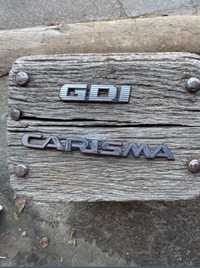 Надпись значок эмблема логотип Мицубиси Каризма Mitsubishi Carisma GDI