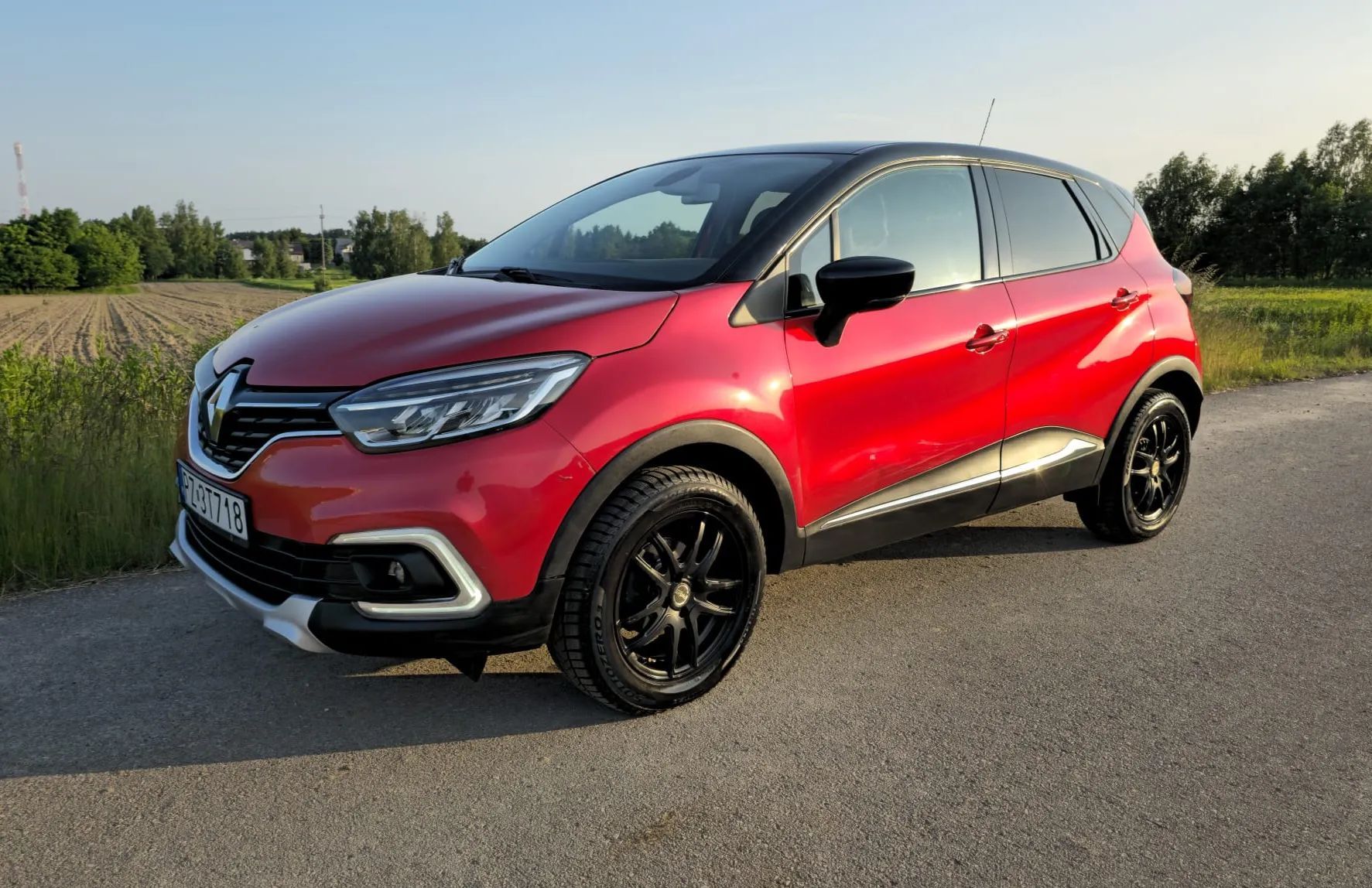 Renault Captur Renault CAPTUR 90 KM Full LED PureVision Klima Czarny Dach NAWIGACJA