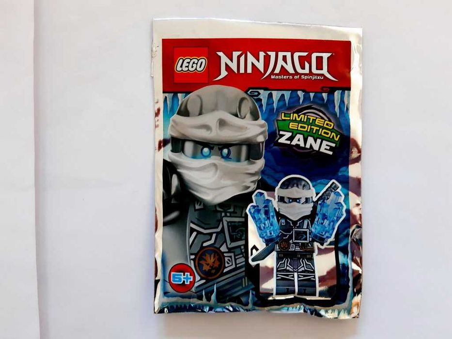 Lego Ninjago Masters of Spinjitzu 5 Foil Packs 2016 e 2017 selados