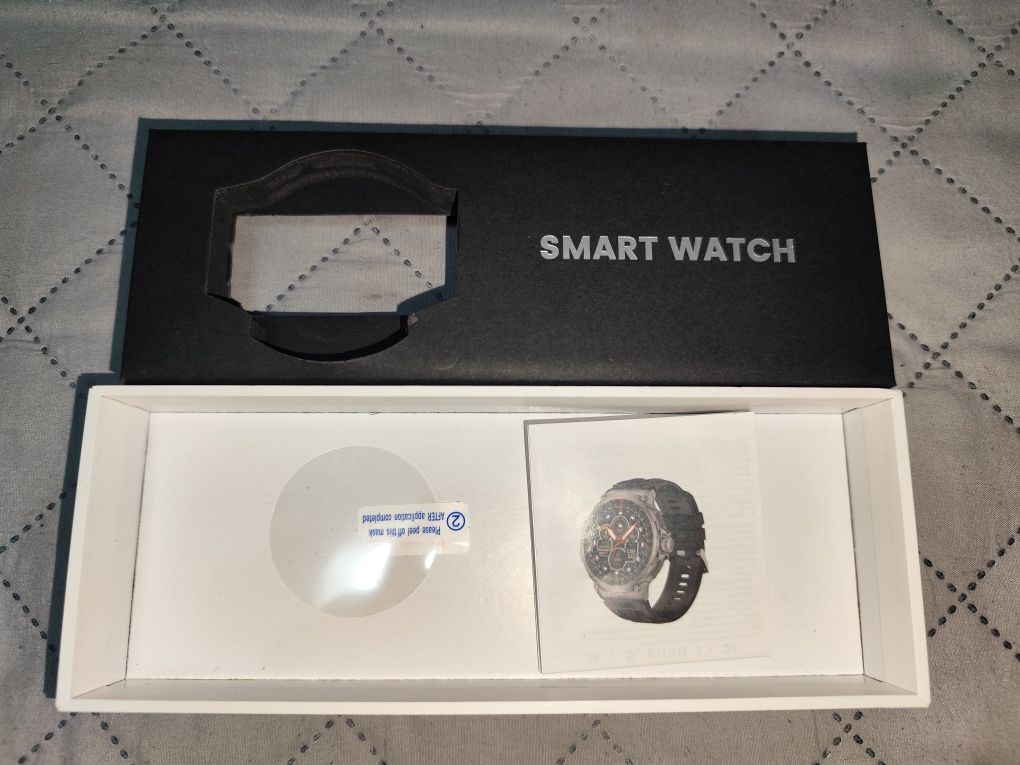Smartwatch Amoled 1,85 cala duża bateria