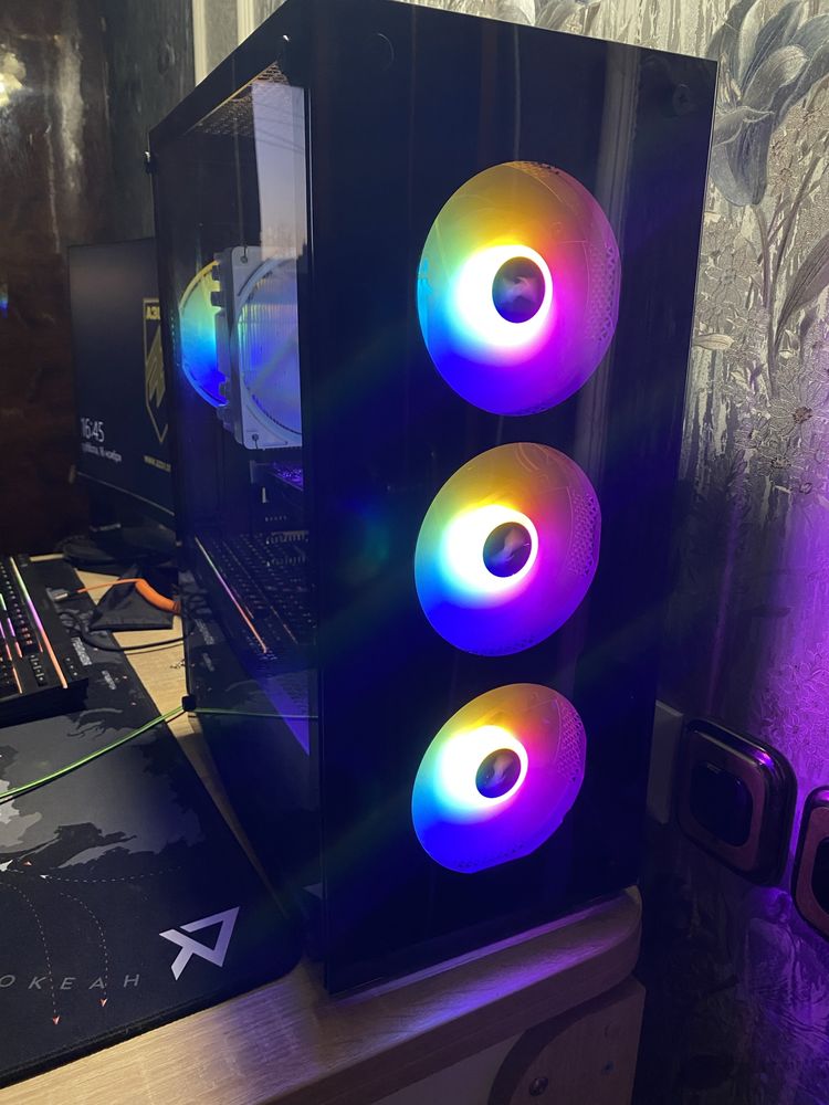 Игровой ПК Amd Ryzen 5 5500 (16gb) gtx 1650ti