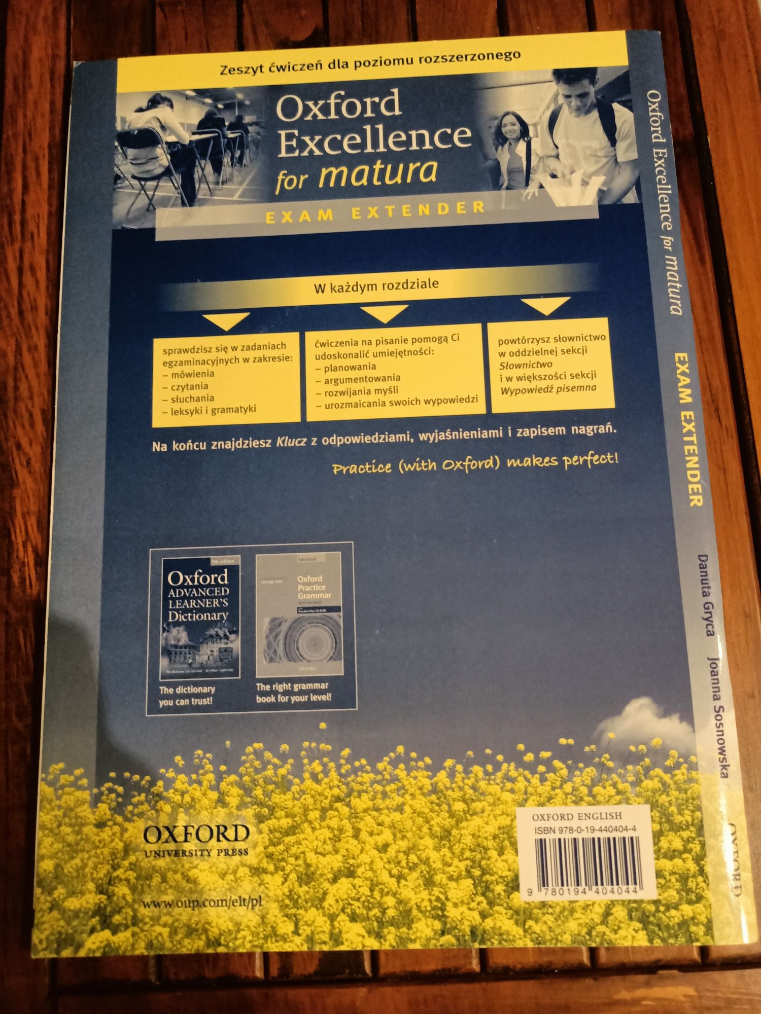 Oxford Excellence for matura exam extender