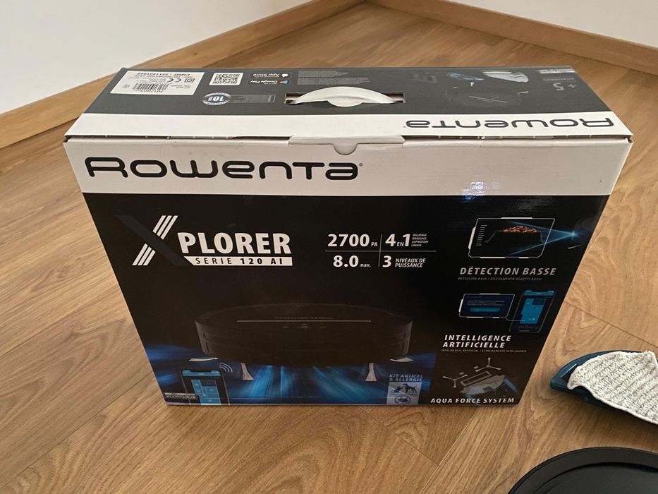 Aspirador robô Rowenta Xplorer 120 AI