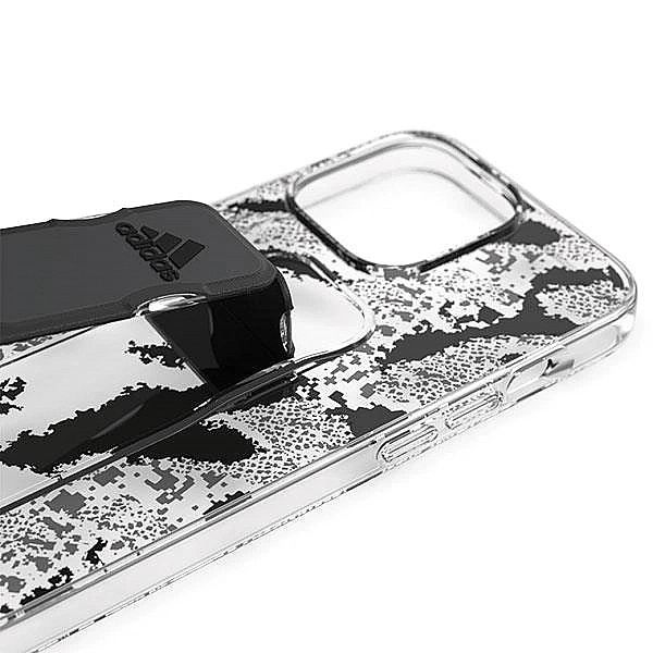 Etui Adidas Sp Clear Grip Case na iPhone 13 / iPhone 13 Pro - czarno-s