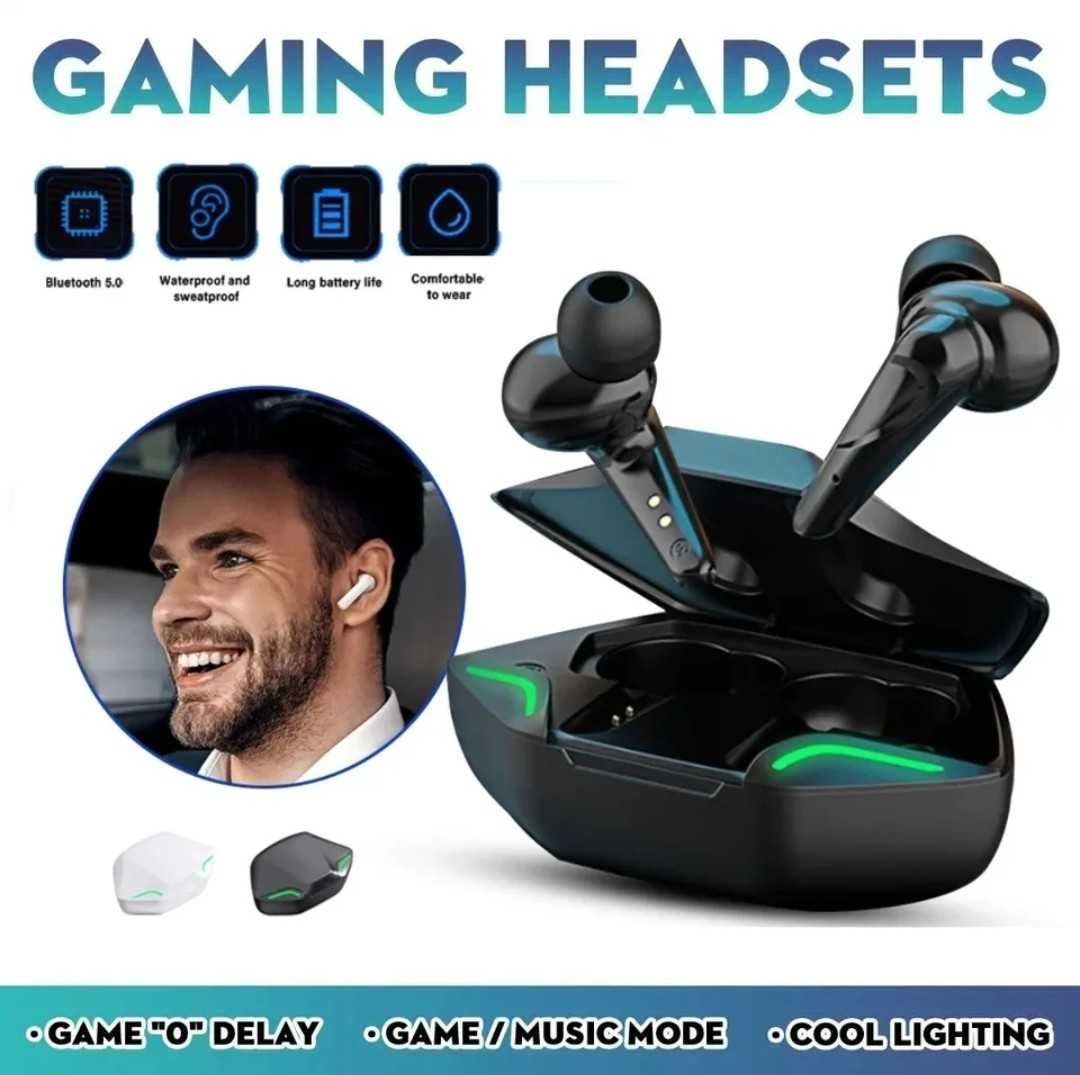 X15 Pro gamingowy bezprzewodowy zestaw słuchawkowy bluetooth 5.2