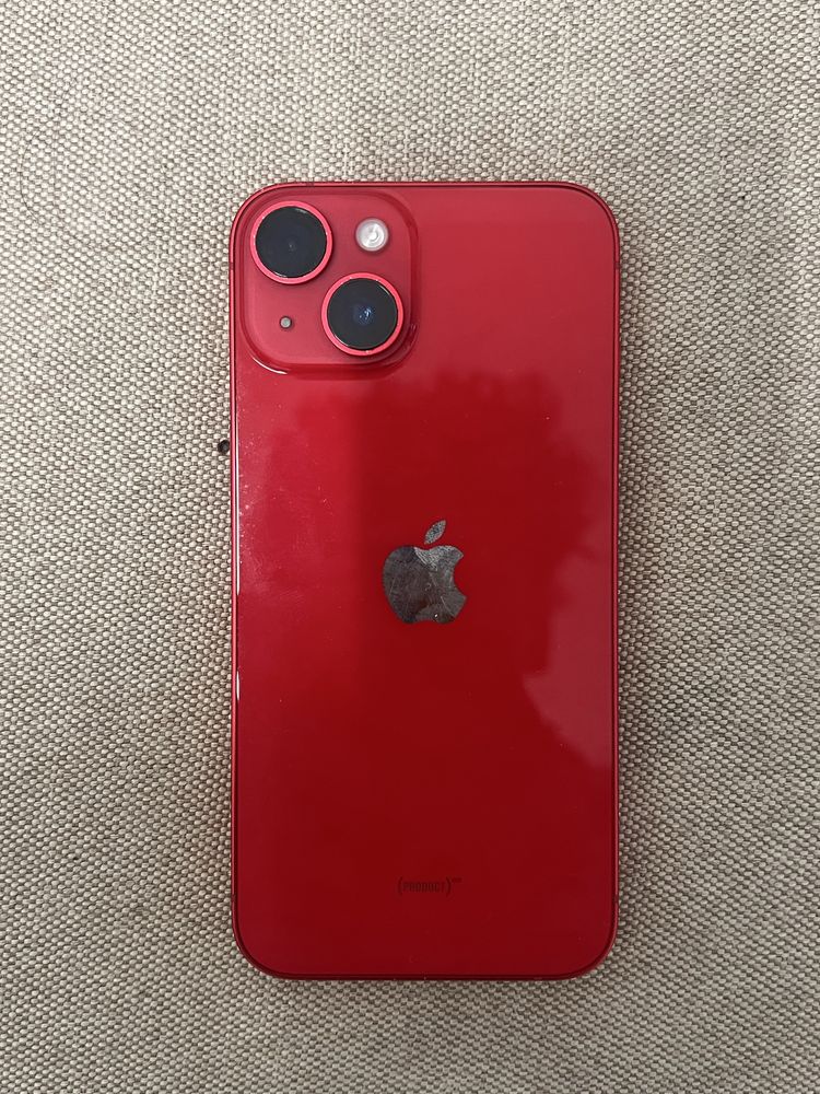 Iphone 14 Red 128 gb c/pelicula capa e protecao de camera
