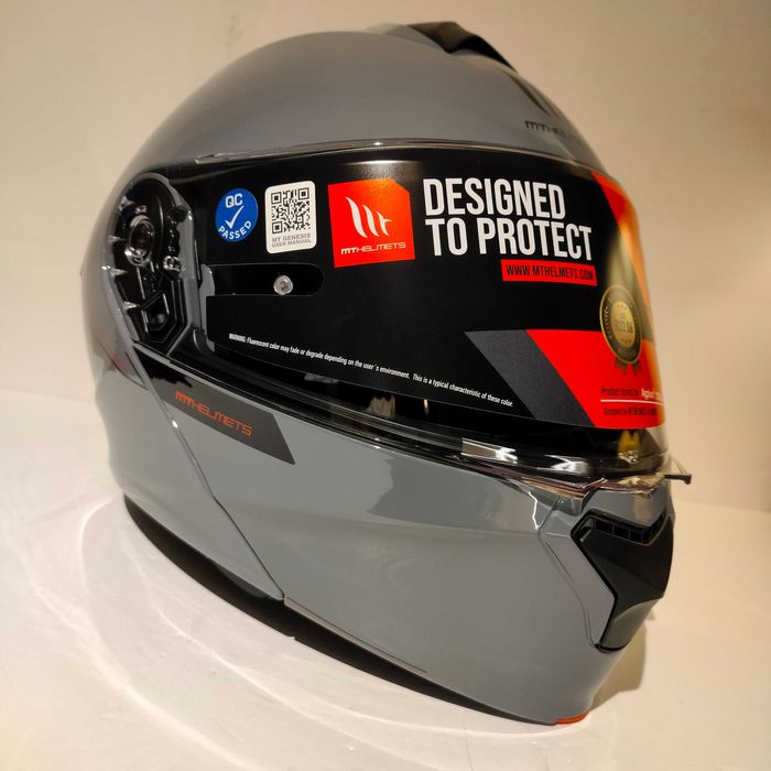 Capacete modular MT Genesis SV Mota scooter novo