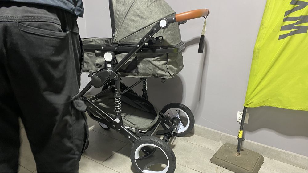 wózek dla dzieci 3w1 spacerówka głęboki nosidełko nowy gondola Califo