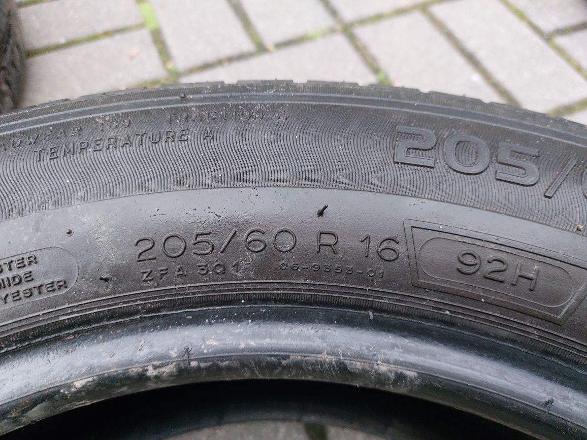 Opony letnie 205/60 r16, koła r16