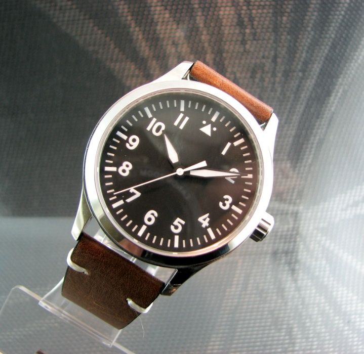 Zegarek PARNIS " LACO" Auto, Stal, 21 jewels , incabloc, 42mm ..Japan