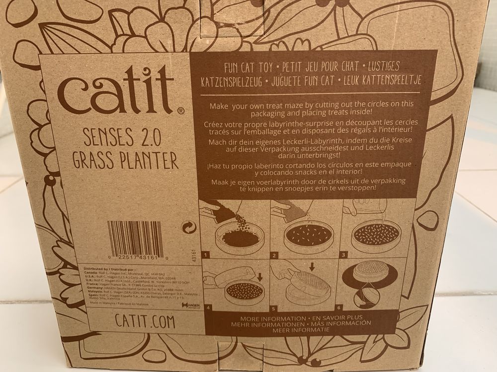 Catit Senses Grass Planter/ Erva Gateira