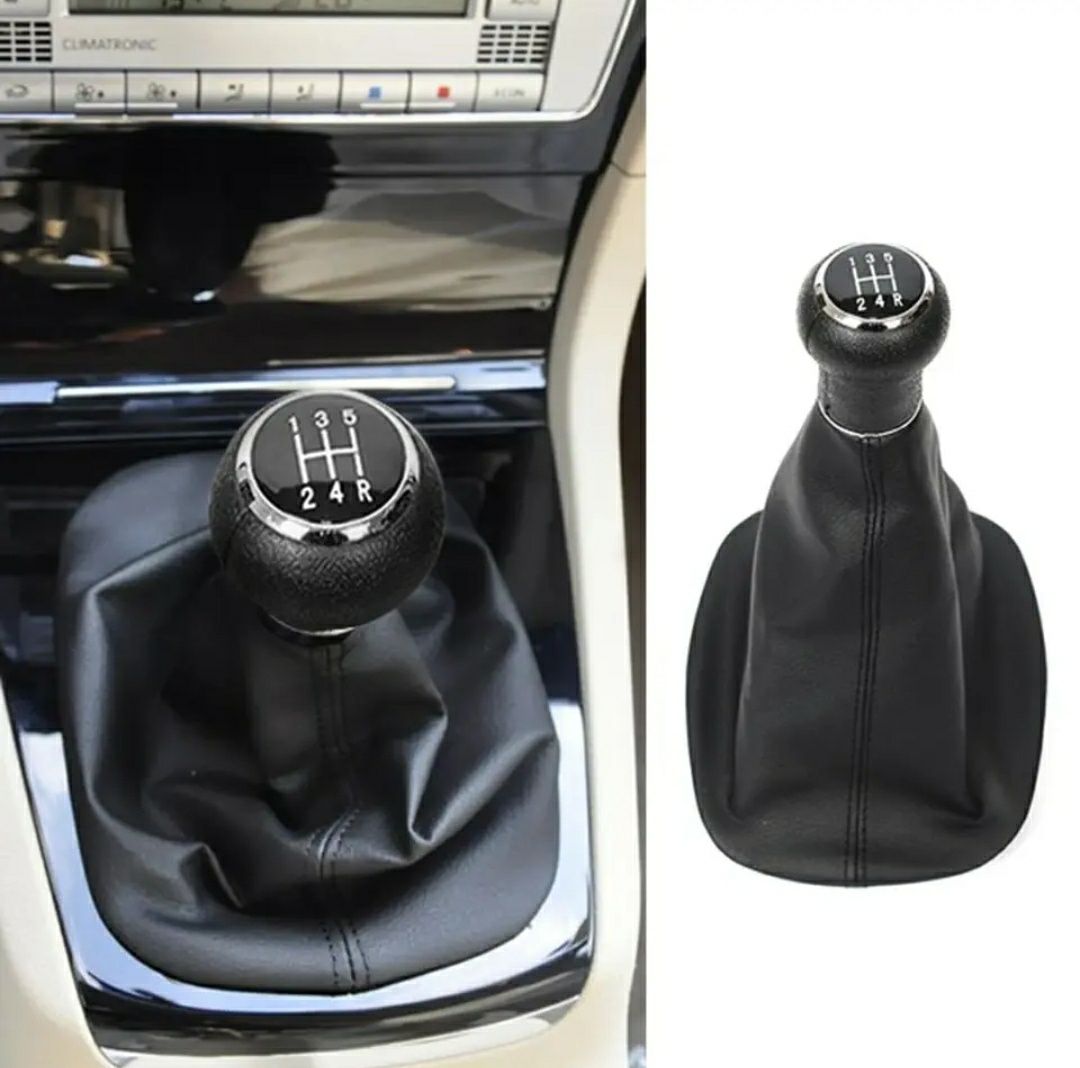 Manete Alavanca Punho Moca + Fole capa mudanças Passat B5, Audi