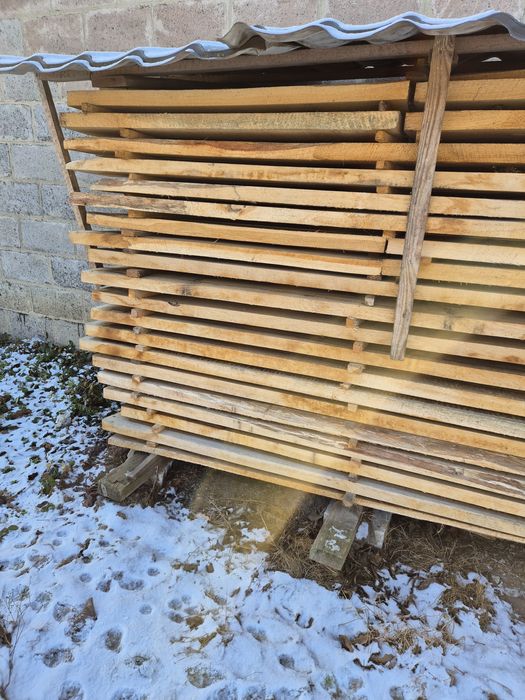 Deska 50mm, 2.5m Dąb, tarcica sezonowana