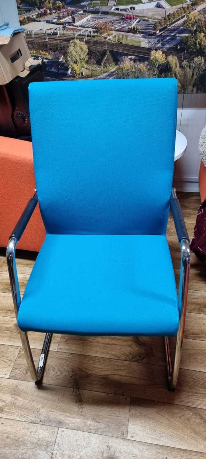 Fotel krzesło konferencyjne PROFIM ACOS 10VN fotele krzesła niebieskie