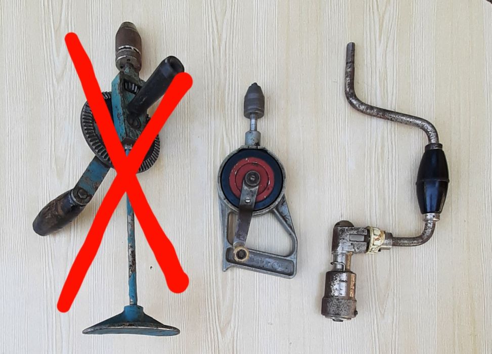 Дрелі ручні в асортименті