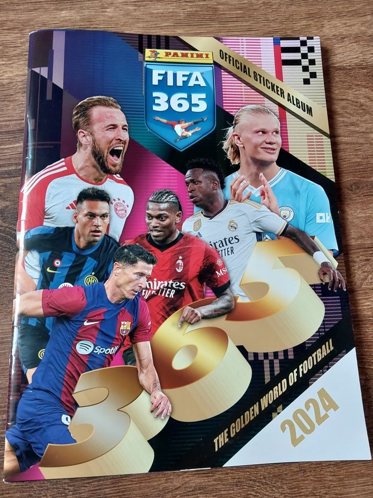 FIFA 365 naklejki + złote 2024 NOWE
