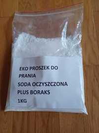 eko proszek do prania soda oczyszczona plus boraks 1 kg