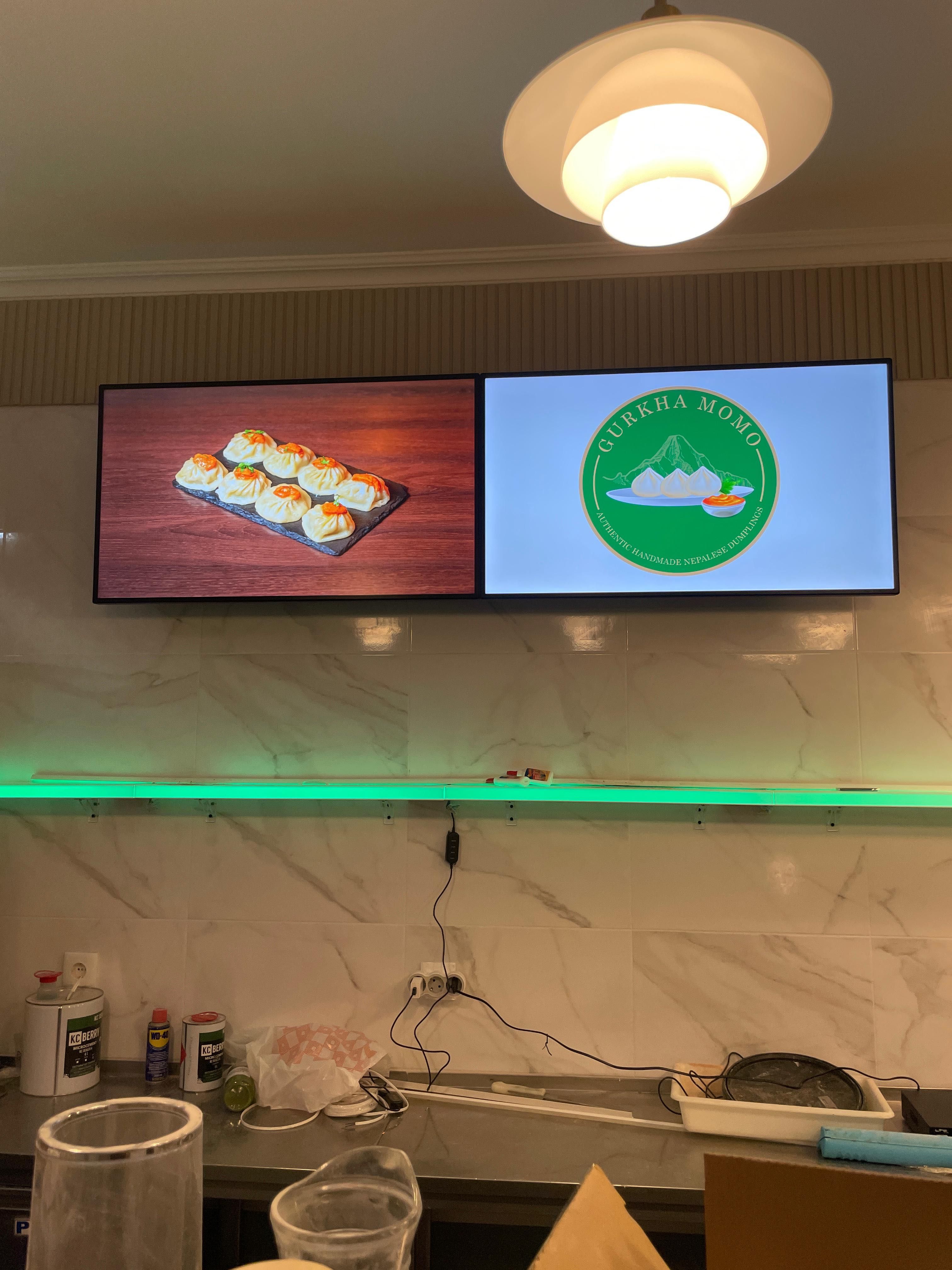 Menu Board preçário Digital TV AYOPA