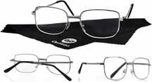 Okulary Korekcyjne Metalowe Plusy Od +1 Do +4 Do Czytania Solidne