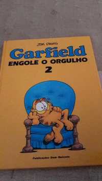 Livro de BD Garfield 1a edicao