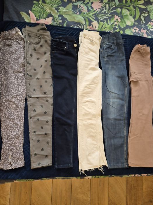 Wielka paka ubrań  76 sztuk dziewczynka 158 164