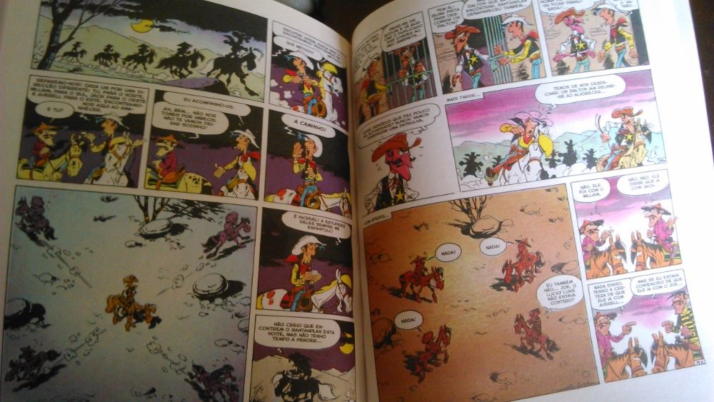 "Capitão América" e "Lucky Luke" - Os Clássicos da Banda Desenhada