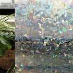 Nowa folia ochronna / samoprzylepna / tęczowa / UV / ozdobna / A2672!