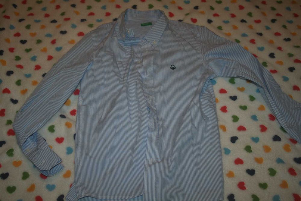 Camisa riscas BENETTON 8/9 anos