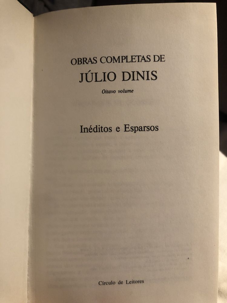 Júlio Dinis - inéditos e Esparsos