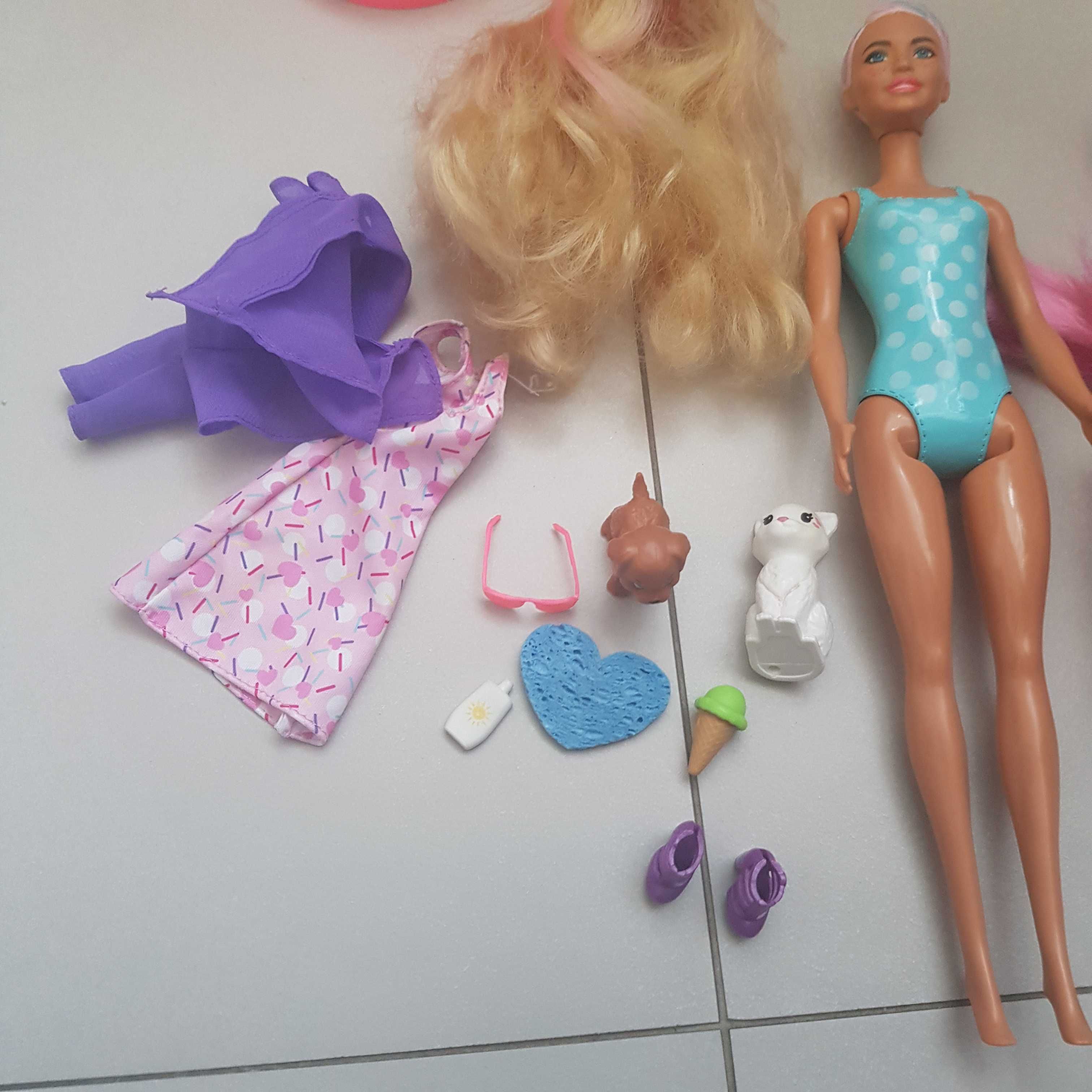 Barbie lalka kolorowa w tubie GPD54