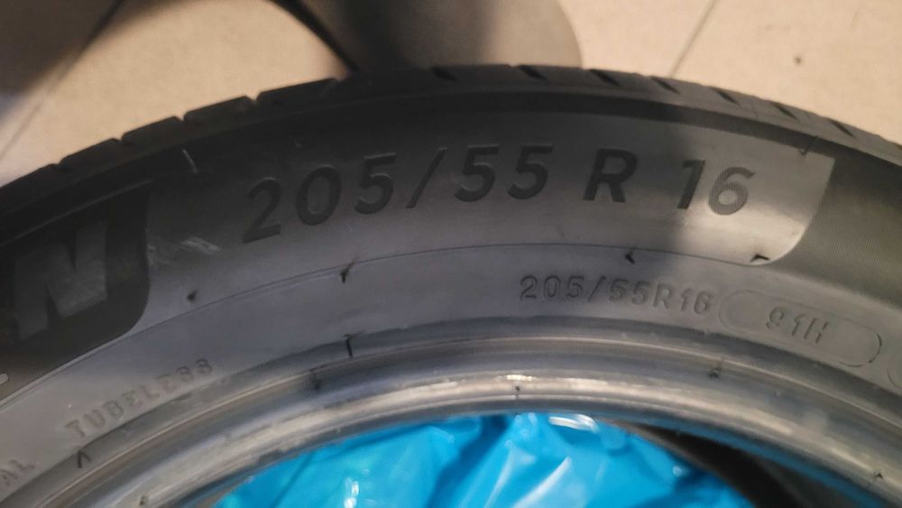 Opony letnie Michelin 205/55 R16 -  nowy KOMPLET (4 sztuki)