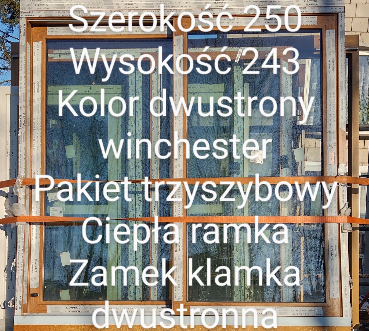 Drzwi przesuwne HST ekskluzywne Zamek klamka dwustronna Winchester