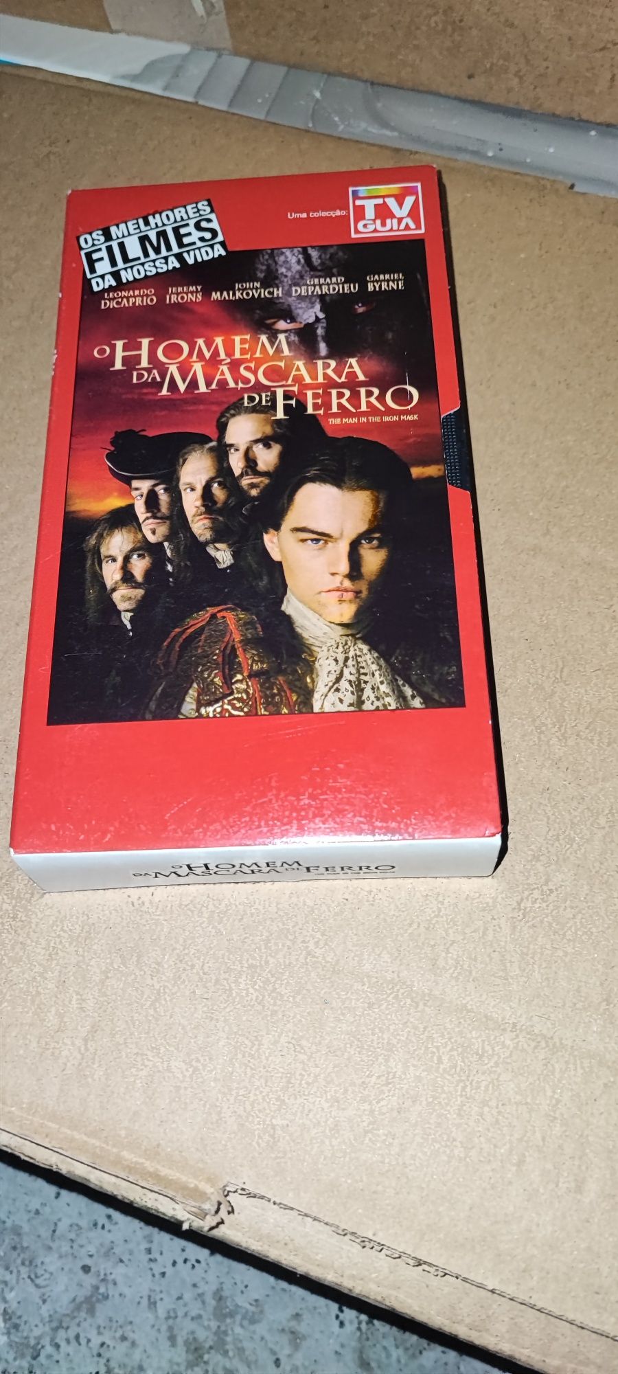 Filme O Homem da Máscara de Ferro VHS