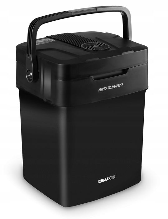 lodówka turystyczna samochodowa 12v/230v usb 29l czarna funk. grzania